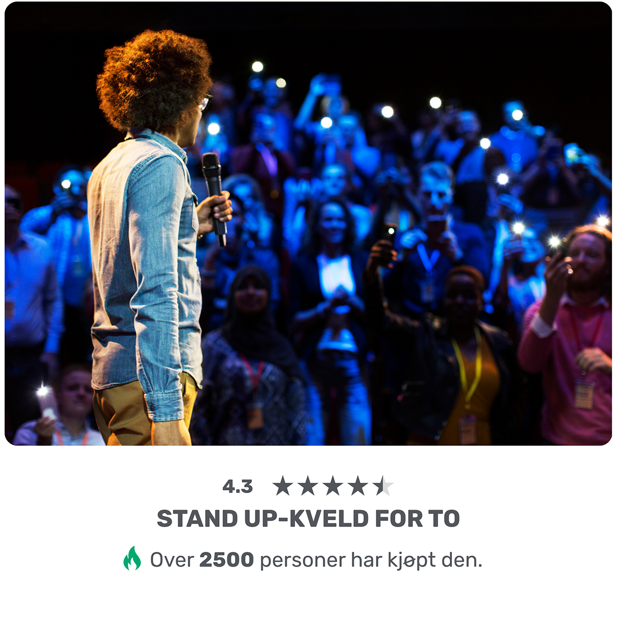 Stand Up-kveld for to